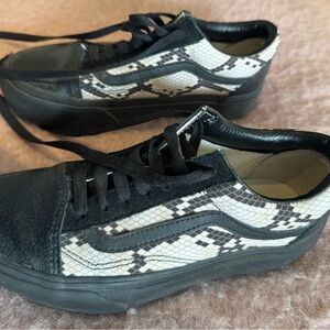 Vans Checkered Black and White Espadrilles